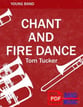 Chant and Fire Dance Concert Band sheet music cover